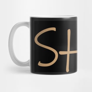 All Black is Beautiful      Suzy Hager Arya Collection Mug